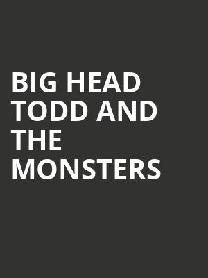 Big Head Todd and the Monsters, Clyde Theatre, Fort Wayne